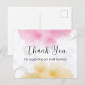 サンキューカード ポストカード (正面/裏面)