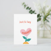 サンキューカード ポストカード (スタンド正面)