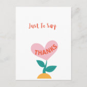 サンキューカード ポストカード (正面)