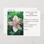 サンキューカード ポストカード (正面/裏面)