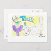 サンキューカード ポストカード (正面/裏面)