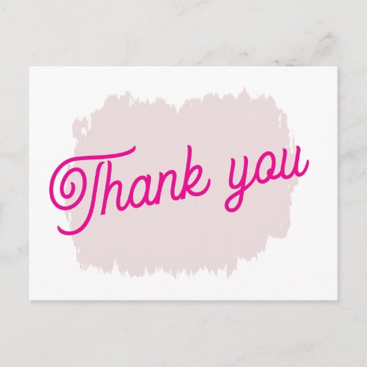 サンキューカード ポストカード (正面)