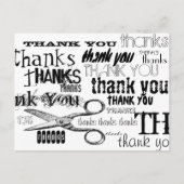 サンキューカード ポストカード (正面)