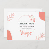 サンキューカード ポストカード (正面/裏面)