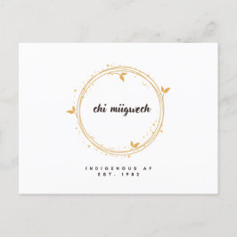 サンキューカード ポストカード