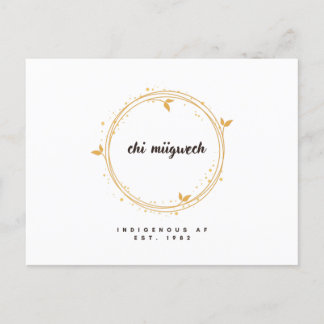 サンキューカード ポストカード