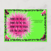 サンキューカード ポストカード (裏面)