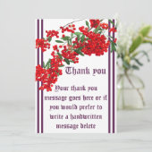 サンキューカード（ライノの絵） 招待状 (スタンド正面)