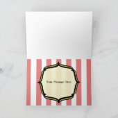 サンキューカード-ヴィンテージのサーカス サンキューカード (内部)