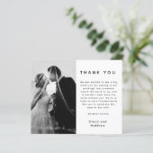 サンキューカード(両面に写真と文字) (スタンド正面)