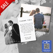 サンキューカード(両面に写真と文字)