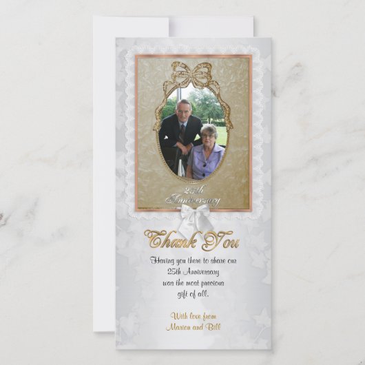 サンキューカード(写真) サンキューカード (正面)