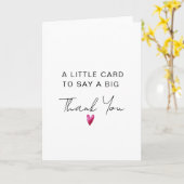 サンキューカード,友人サンキューカード,ギフトカード カード (黄色い花)