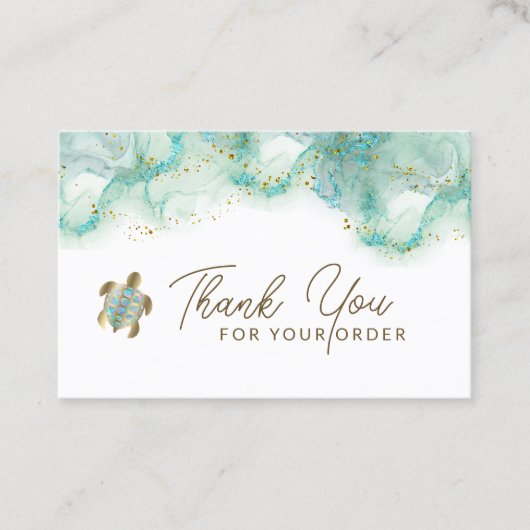 サンキューカード 名刺 (正面)