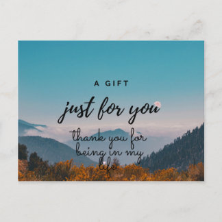 サンキューカード。家族の友達とラブカード。 ポストカード