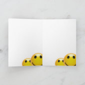 サンキューカード – 幸せな、笑顔 (内部)