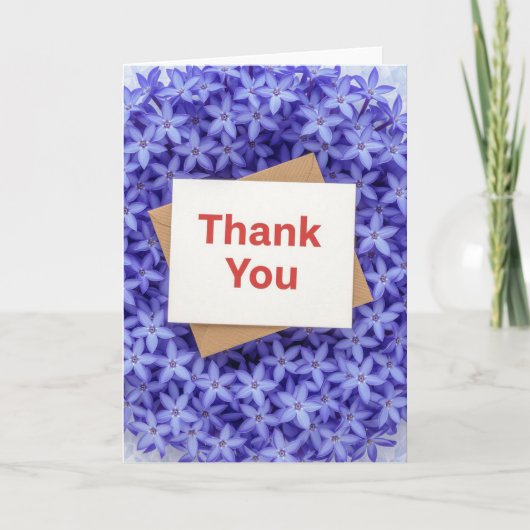 サンキューカード、感謝カード、ありがとう シーズンカード (正面)