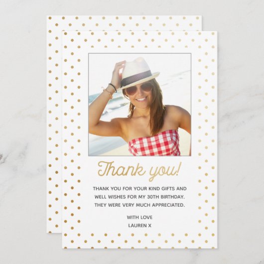 サンキューカード、成10代の人サンキューカード 招待状 (正面/裏面)