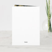 サンキューカード – 折り曲げ (裏面)