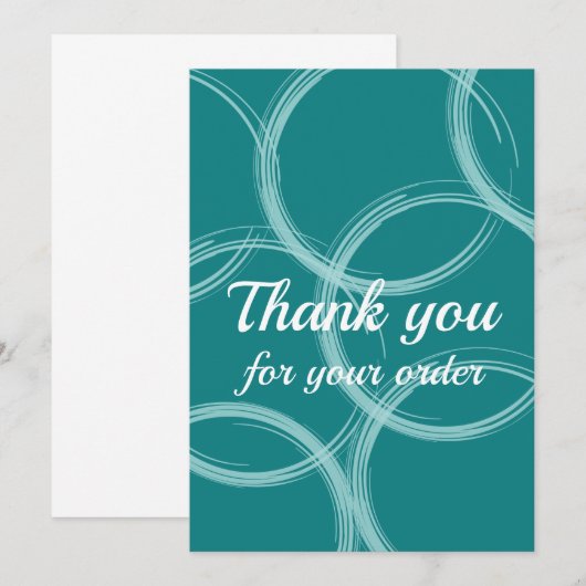 サンキューカード 招待状 (正面/裏面)