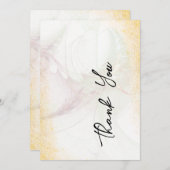 サンキューカード 招待状 (正面/裏面)