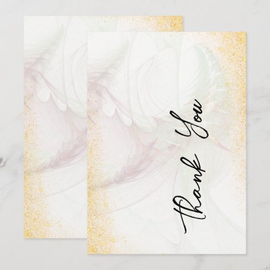 サンキューカード 招待状 (正面/裏面)