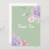 サンキューカード 招待状 (正面/裏面)