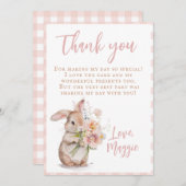 サンキューカード 招待状 (正面/裏面)