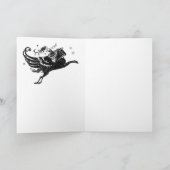 サンキューカード、海のテーマ サンキューカード (内部)