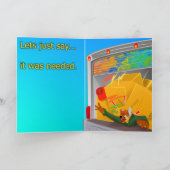 サンキューカード（移動） サンキューカード (内部)