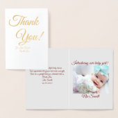 サンキューカード 箔カード (ディスプレー)