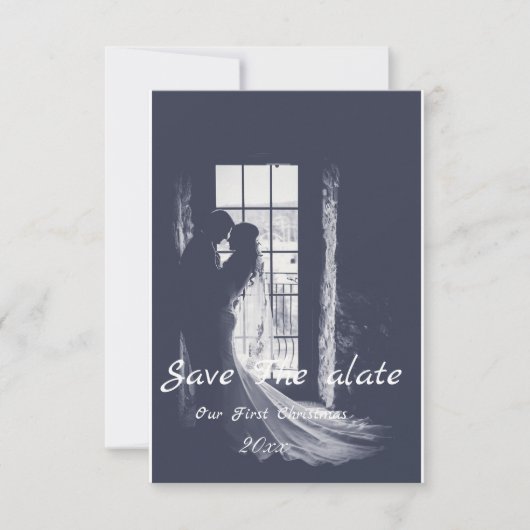 サンキューカード、結婚式、ノートカード サンキューカード (正面)