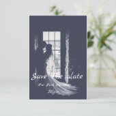 サンキューカード、結婚式、ノートカード サンキューカード (スタンド正面)