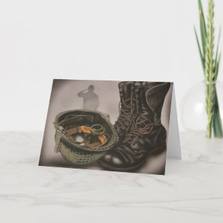 サンキューカード,軍隊，陸軍 サンキューカード