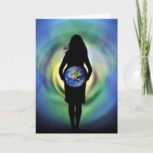 サンキューカード(養母) サンキューカード (正面)