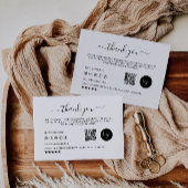 サンキューカード | Small Bizパッケージの挿入