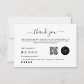 サンキューカード | Small Bizパッケージの挿入 (正面)