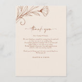 サンキューカードTerracottaスクリプト情報 エンクロージャーカード (正面)