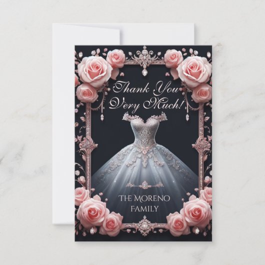 サンキューキスペインのンチェニェラバラ サンキューカード (正面)