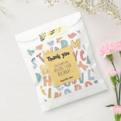 サンキューキッズガールズボーイズ誕生日恐竜カスタム フェイバーバッグ (封をした状態)