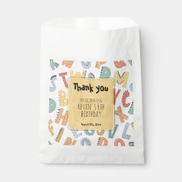 サンキューキッズガールズボーイズ誕生日恐竜カスタム フェイバーバッグ
