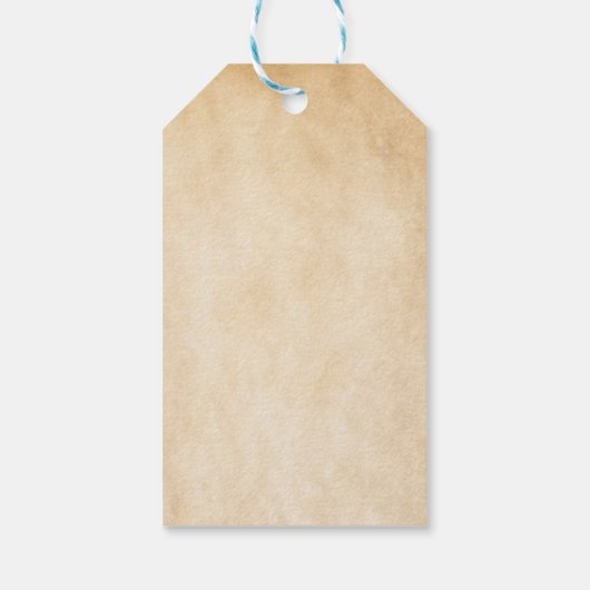 サンキューキッズ海賊パーティー男の赤ちゃん誕生日 ギフトタグ (裏面)