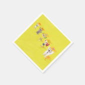 サンキューキャラクター スタンダードカクテルナプキン (角)