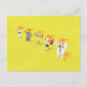 サンキューキャラクター 案内ポストカード (正面)