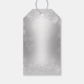 サンキューギフトラベルシルバー《写真》ぼけ味 ギフトタグ (裏面)