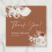 サンキューギフトラベルテラコッタボホ フェイバータグ (正面)