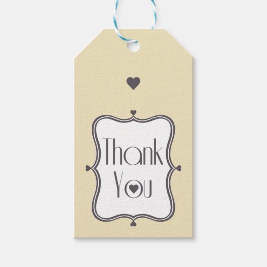 サンキューギフトラベル ギフトタグ (正面)