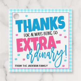 サンキューギフトラベル フェイバータグ