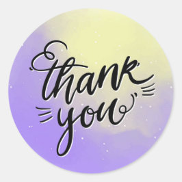 サンキュークラシックラウンドステッカー ラウンドシール
