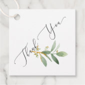 サンキュークラシー結婚式の引き出物ラベル フェイバータグ (正面)